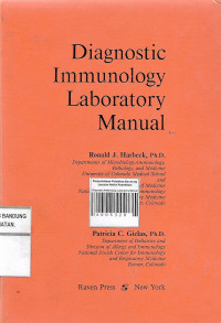 Image of Diagnostic Immunology Laboratory Manual