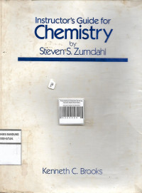 Image of Intructor’s Guide For Chemistry