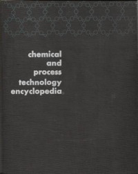 Image of Chemical and Process Technology Encyclopedia