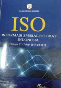 Image of ISO Informasi Spesialite Obat Indonesia