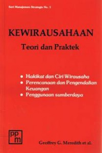 Image of Kewirausahaan : Teori Dan Praktek