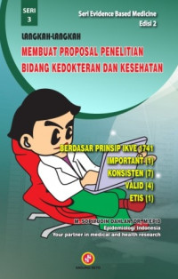 Image of Langkah- Langakah Membuat Proposal Penelitian Bidang Kedokteran dan Kesehatan