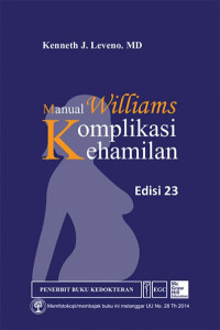 Image of Manual komplikasi kehamilan williams