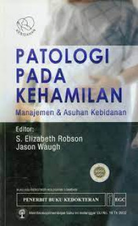 Image of PATOLOGI PADA KEHAMILAN: manajemen & asuhan kebidanan