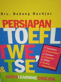 Image of Persiapan TOEFL, TWE, TSE