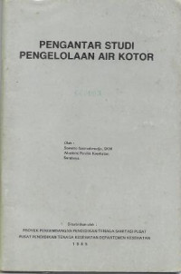Image of Pengantar Studi Pengelolaan Air Kotor