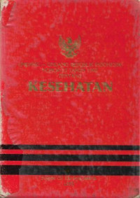 Image of Undang-Undang Republik Indonesia Nomor 23 Tahun 1992 tentang Kesehatan