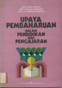 Image of Upaya Pembaharuan Dalam Pendidikan dan Pengajaran