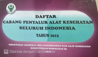 Image of Daftar Cabang Penyalur Alat Kesehatan Seluruh Indonesia
