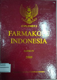 Image of Suplemen 1 Farmakope Indonesia