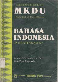 Image of Bahasa Indonesia ( Kebahasaan )