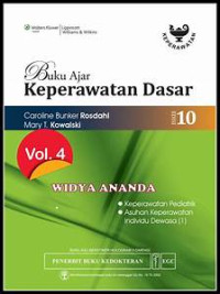 Image of Buku Ajar Keperawatan Dasar Vol.4