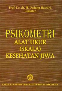 Image of Psikometri Alat Ukur Skala Kesehatan