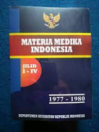 Image of Materia Medika Indonesia Jilid IV