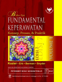 Image of Buku Ajar Fundamental Keperawatan : konsep, proses & praktik volume 1