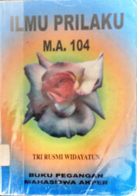 Image of Ilmu Prilaku M.A. 104