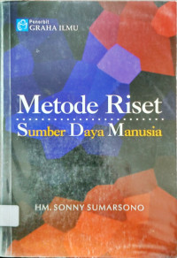 Image of Metode Riset Sumber Daya Manusia
