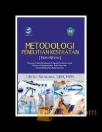 Image of Metodologi Penelitian Kesehatan