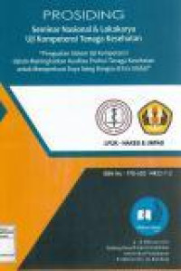 Image of Prosiding seminar nasional dan lokakarya uji kompetensi tenaga kesehatan