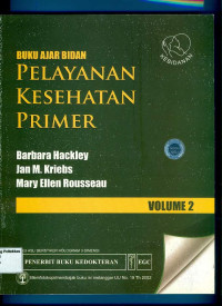 Image of Buku Ajar Bidan Pelayanan Kesehatan Primer Vol 2