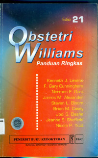 Image of Obstetri williams Panduan Ringkas Edisi 21